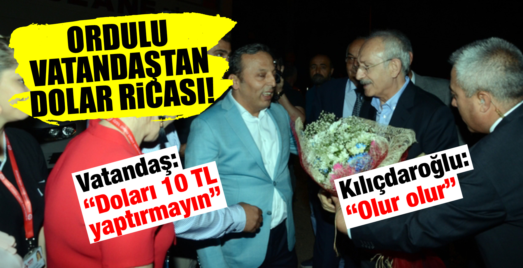 HASTANE ÇIKIŞI, DOLAR RİCASI!